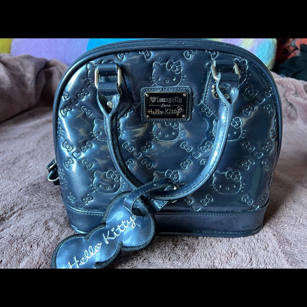 Loungefly Navy Blue Hello Kitty Purse